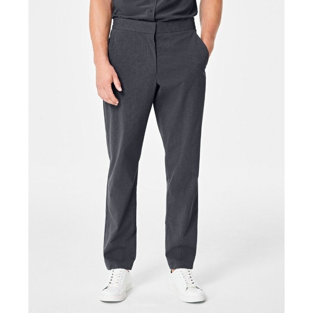 Alfani Mens Comfortable Breathable Suit Pants Ebony Grey Size 36x32 NWT - Picture 2 of 6